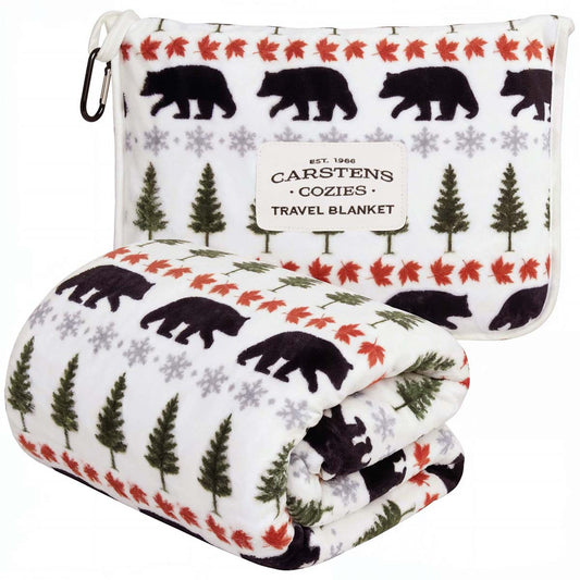 Adventure Bear Travel Throw
