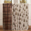 Autumn Meadows Reversible Plush Throw
