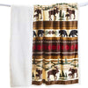 Mountain Wildlife Plush Throw