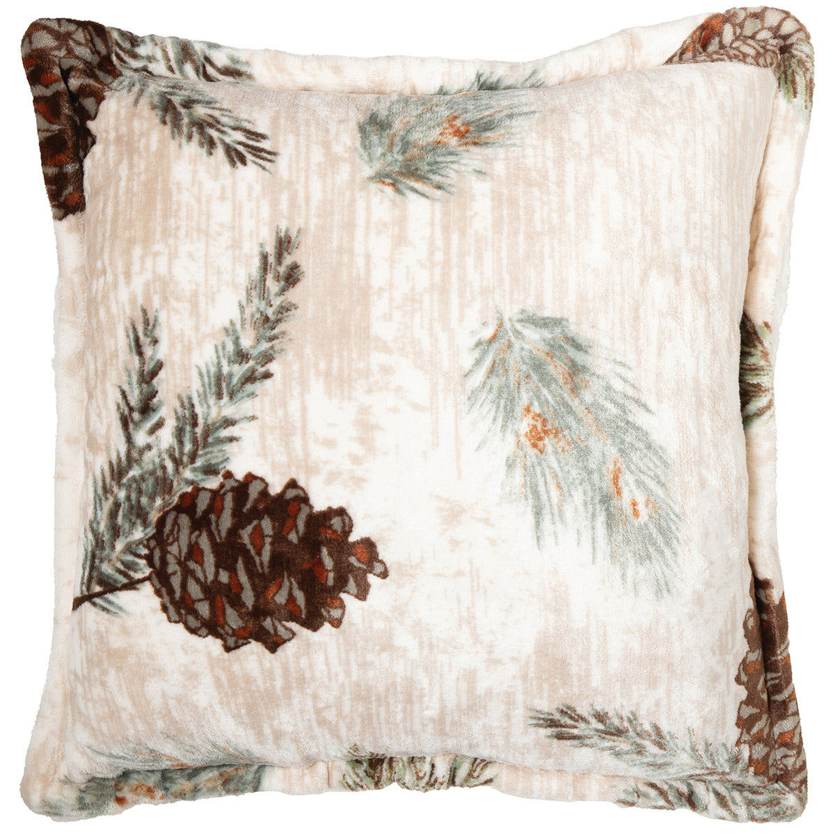 Pinecone Medley Plush Pillow