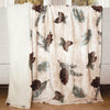 Pinecone Medley Plush Throw