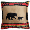 Tongass Bear Sherpa Pillow