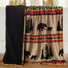 Tongass Bear Sherpa Throw - OUT OF STOCK