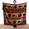 Tongass Bear Sherpa Throw