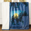 Moonlight Bears Sherpa Throw - OUT OF STOCK UNTIL 06/15/2026