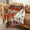 Cactus Canyon Reversible Plush Throw