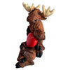 Moose Couple Figurine
