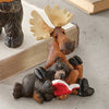 Forest Companions Moose & Bear Figurine