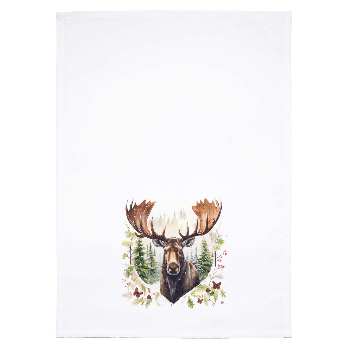 Moose Meadow Tea Towels - Set of 2