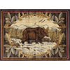 Streamside Hunt Cabin Rug - 5 x 7