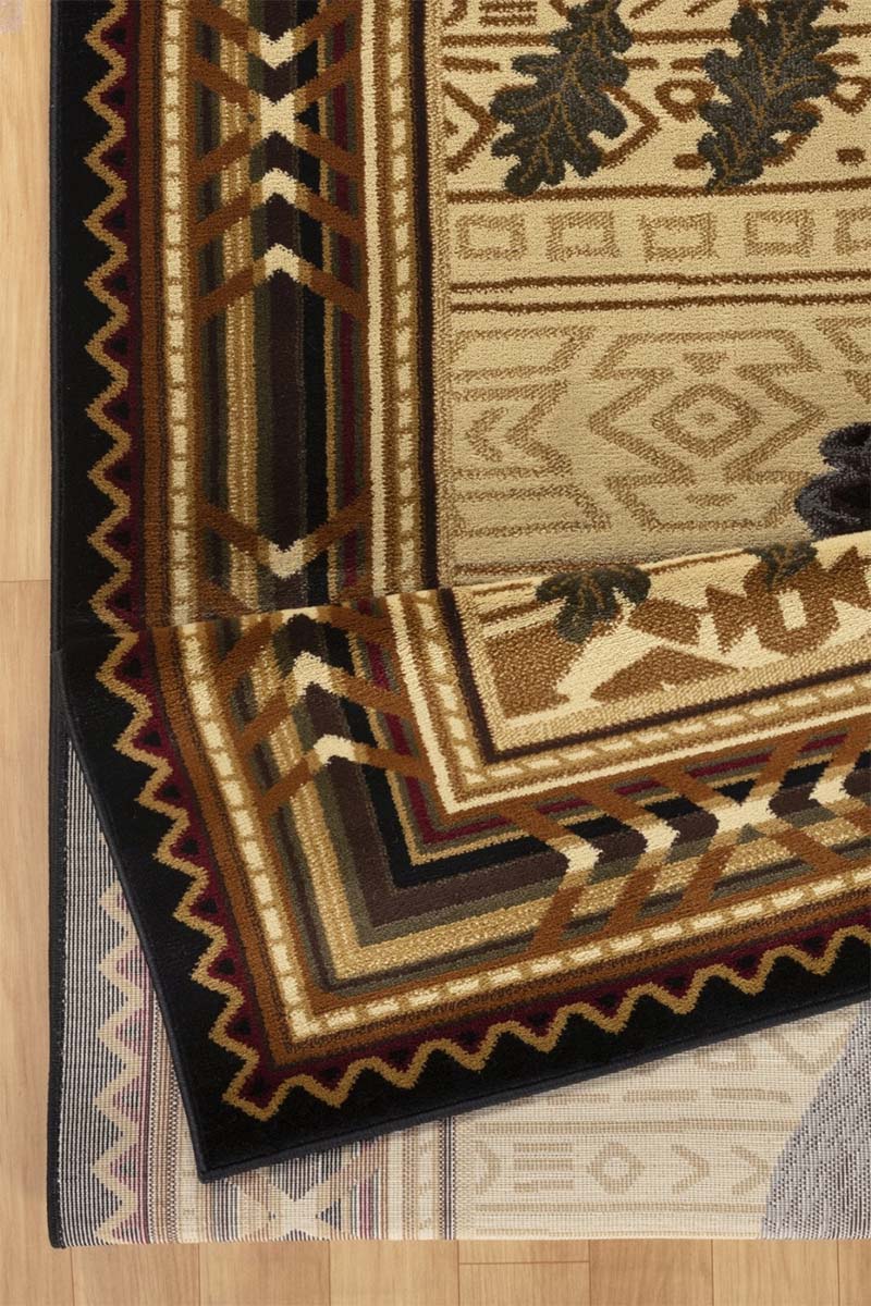 Walking Solo Bear Rug - 2 x 3