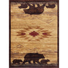 Rocky Mountain Bears Rug - 8 x 10