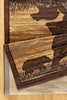 Rocky Mountain Bears Rug - 8 x 10