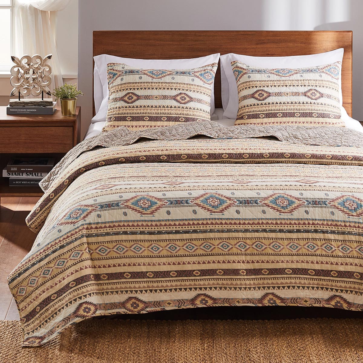 Southwest Vista Quilt Bed Set - Twin