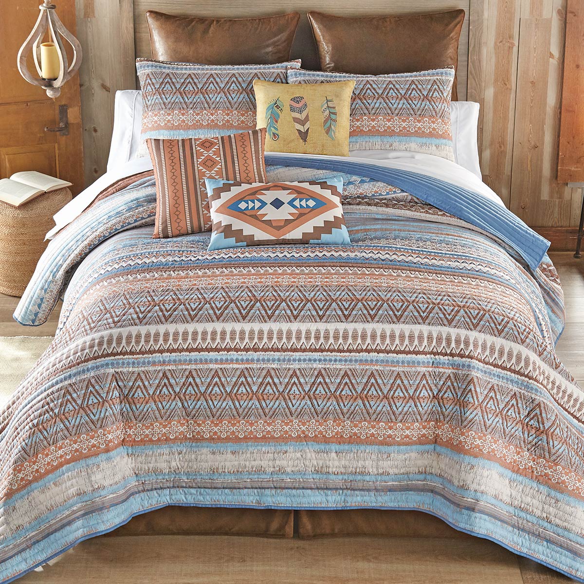 Earth & Sky Southwestern Quilt Bed Set - Queen