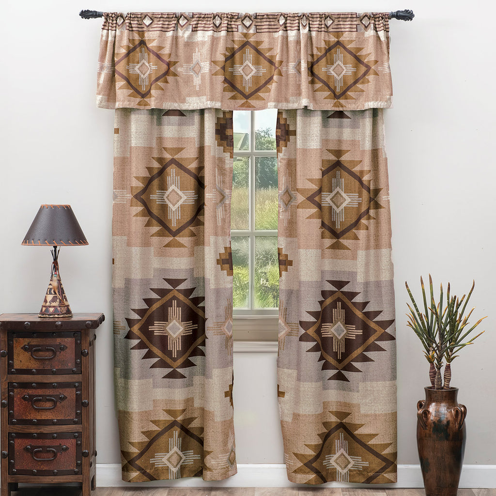 Canyon Echoes Lined Drapes