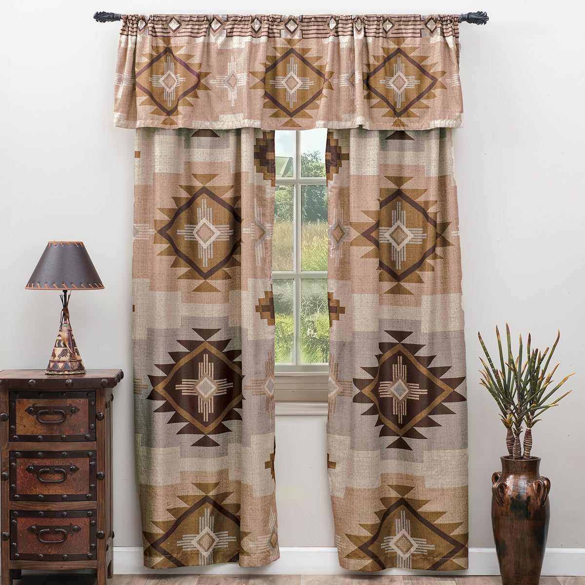 Canyon Echoes Lined Drapes