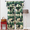 Pinewood Bears Lined Drapes