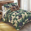 Pinewood Bears Quilt Bed Set - King