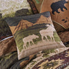 Mountain Meadow Moose Accent Pillow