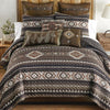 Highland Diamonds Southwest Quilt Bed Set - Queen