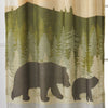 Lake Sunset Bears Drapes - Set of 2