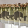 Lake Sunset Bears Valance