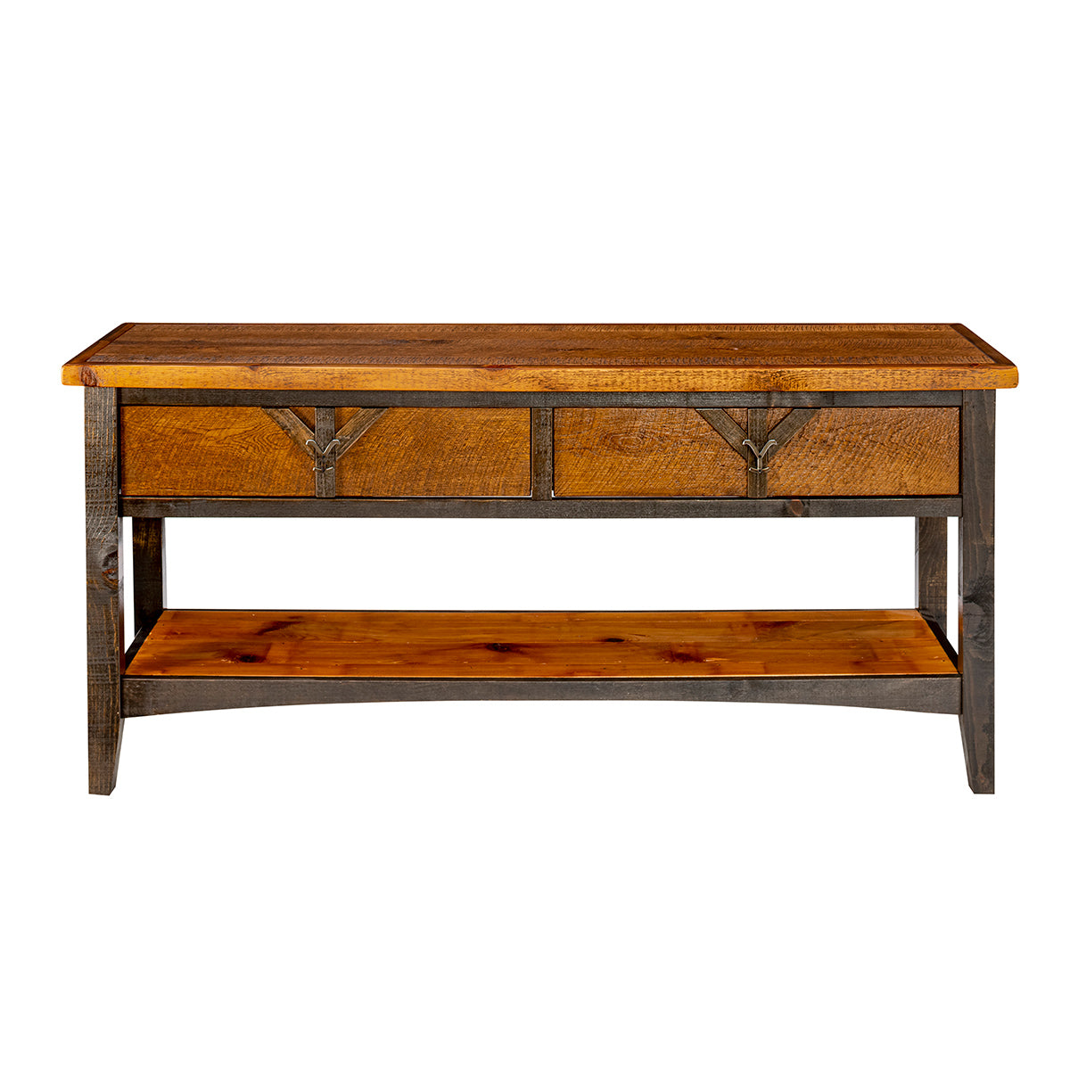Yellowstone Dutton 2 Drawer Sofa Table
