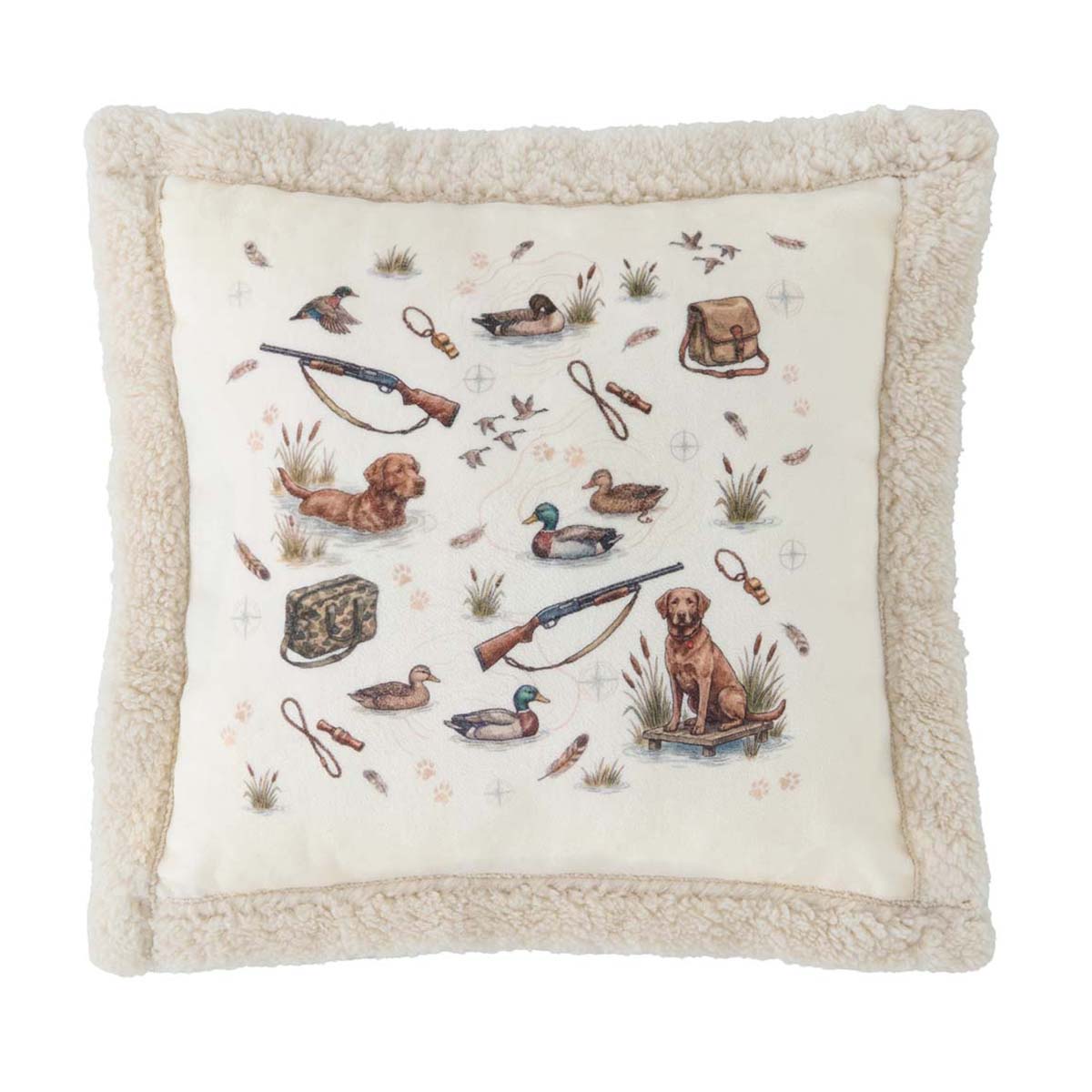 Duck Camp Sherpa Pillow