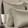 Beige Satin Euro Sham