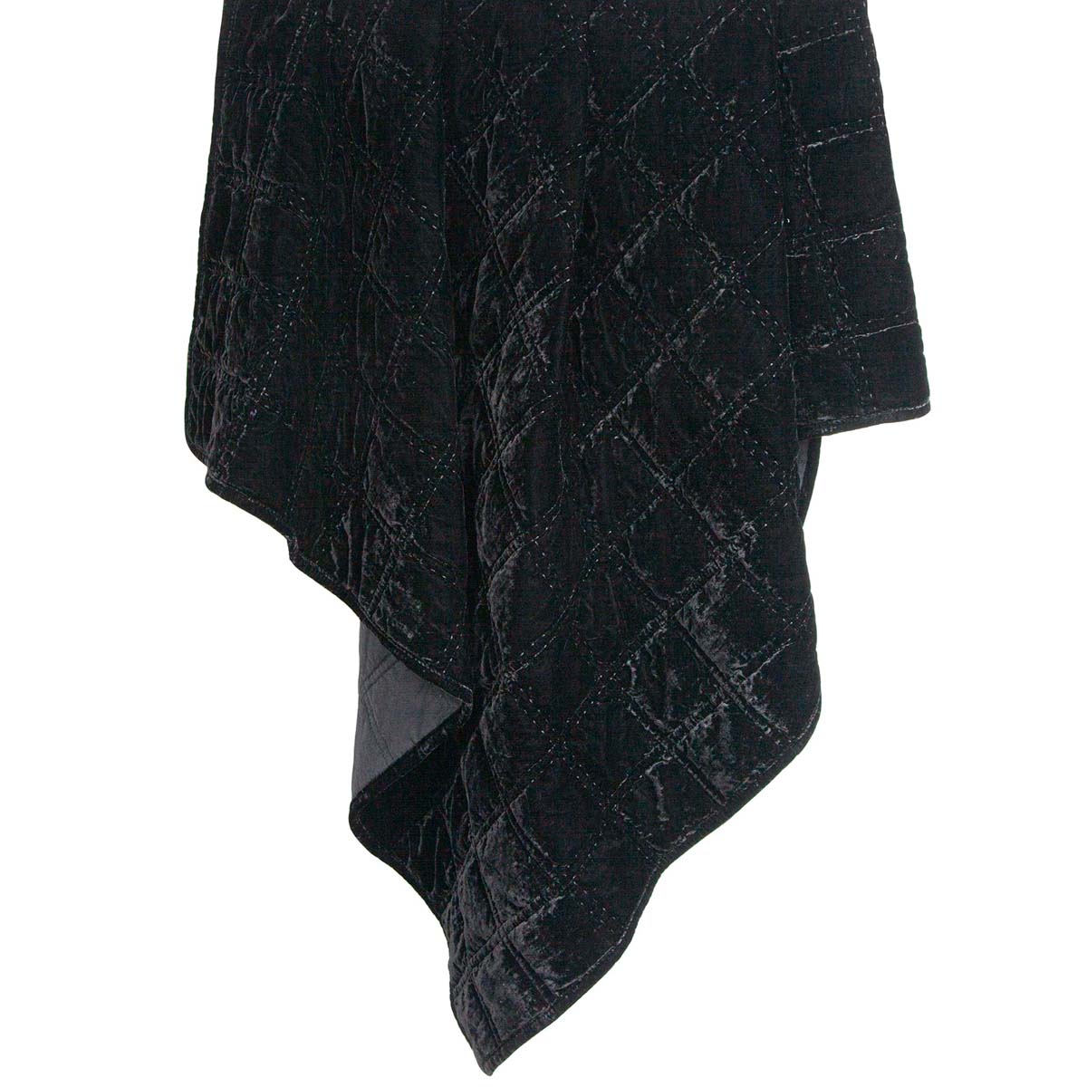 Midnight Velvet Box Stitch Throw