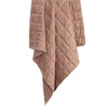 Rose Velvet Box Stitch Throw