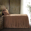 Rose Velvet Bed Set - Queen