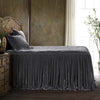 Azure Gray Velvet Bed Set - Twin - OUT OF STOCK UNTIL 05/13/2026