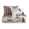White Frost Reversible Quilt Set - King