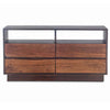 Raw Walnut Merle Dresser
