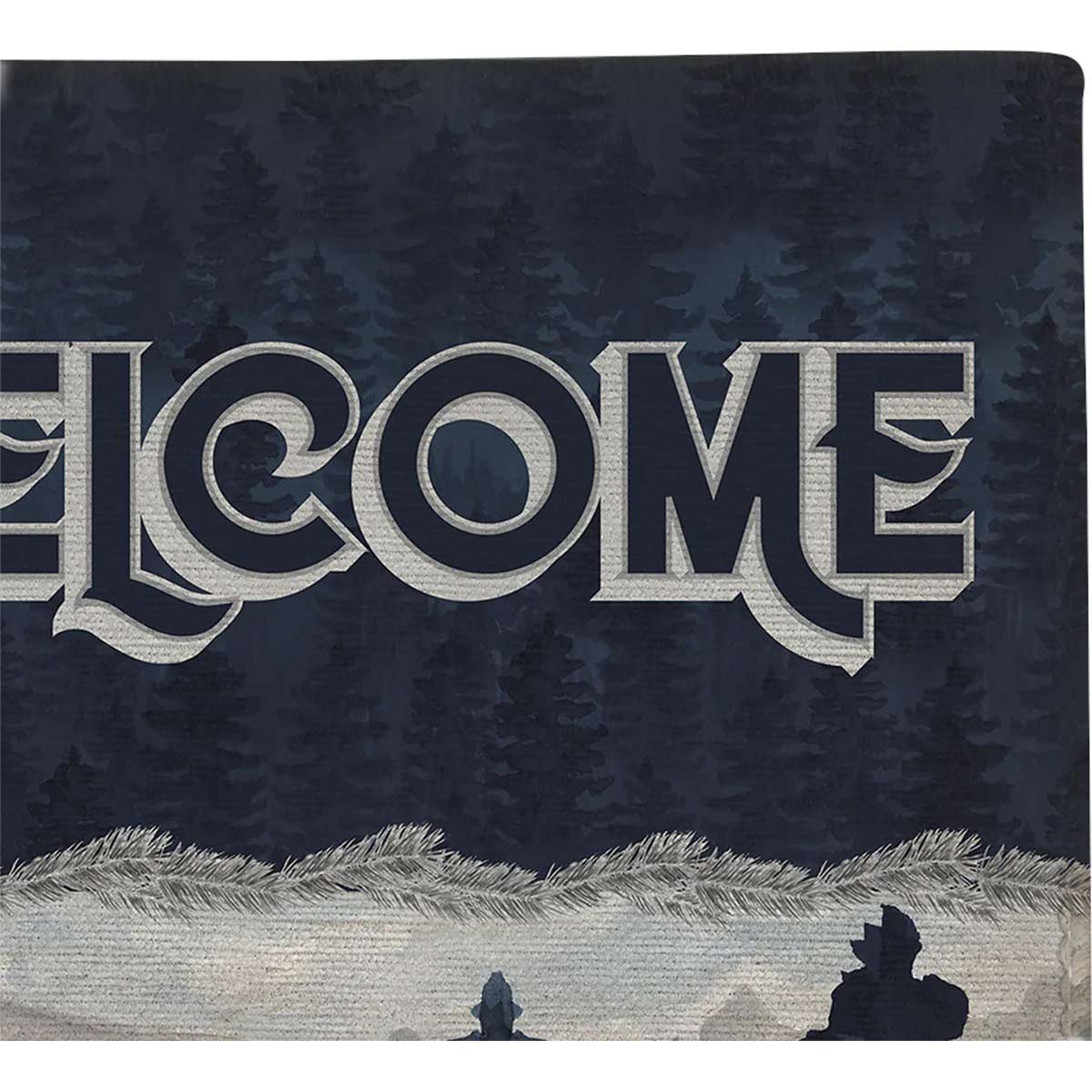 Blue Forest Outdoor Doormat