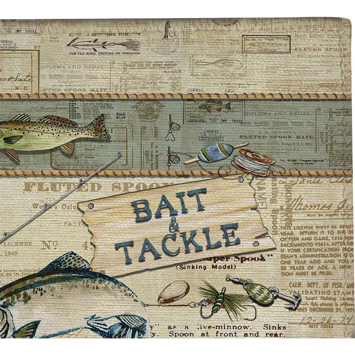 Bait Shop Outdoor Doormat