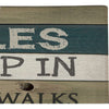 Cabin Rules Outdoor Rug - 4 x 6