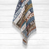 Lake Rules Throw Blanket - Large