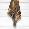 Lake Camping Throw Blanket - Large