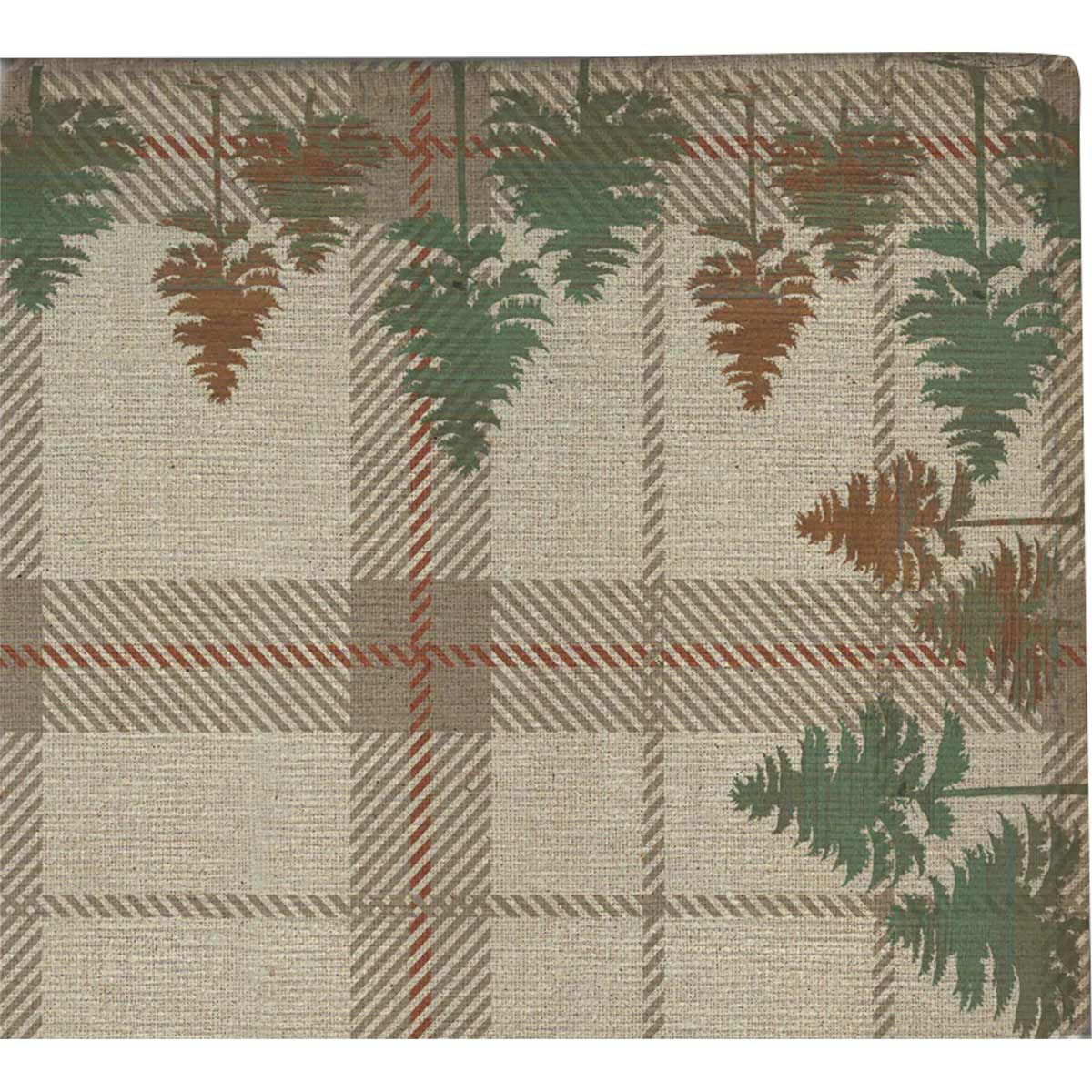 Plaid Woods Outdoor Rug - 4 x 6