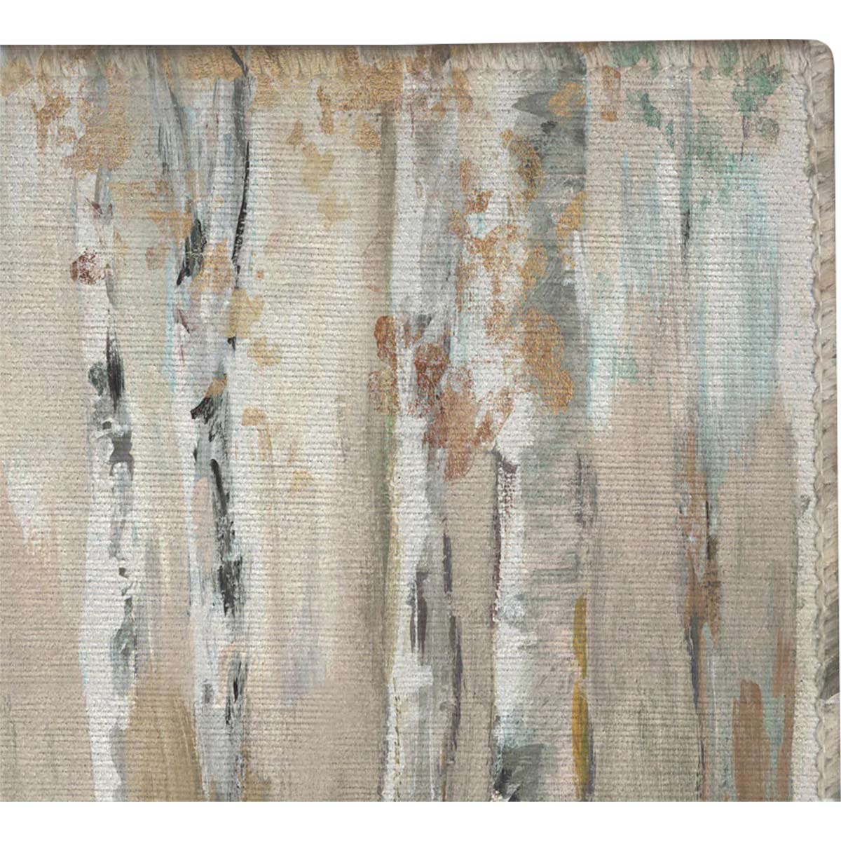 Birches at Dusk Outdoor Doormat