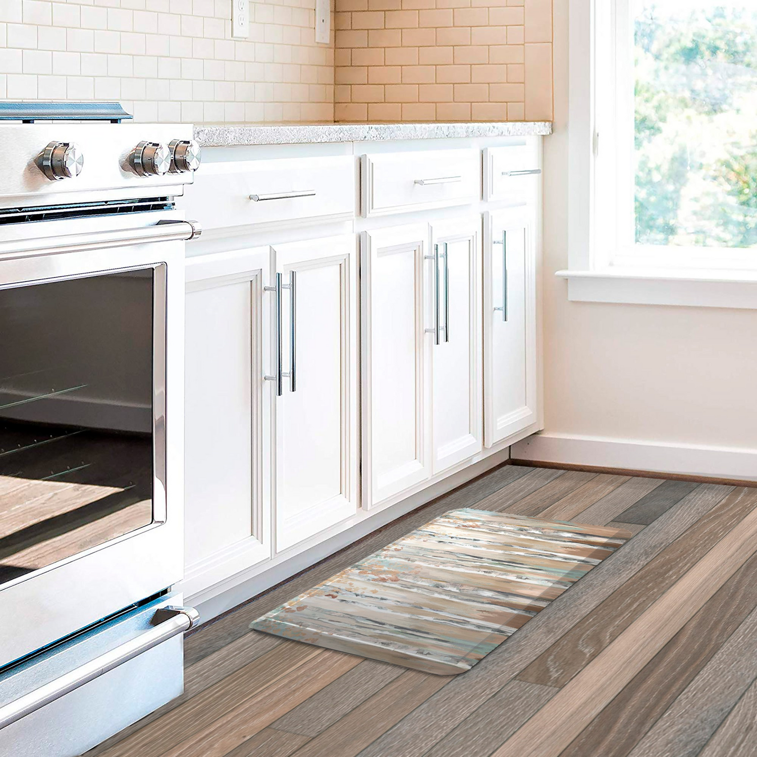 Birches at Dusk Anti-Fatigue Kitchen Mat - OUT OF STOCK UNTIL 05/29/2026
