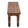 Brown Gathering Bench - 61 Inch