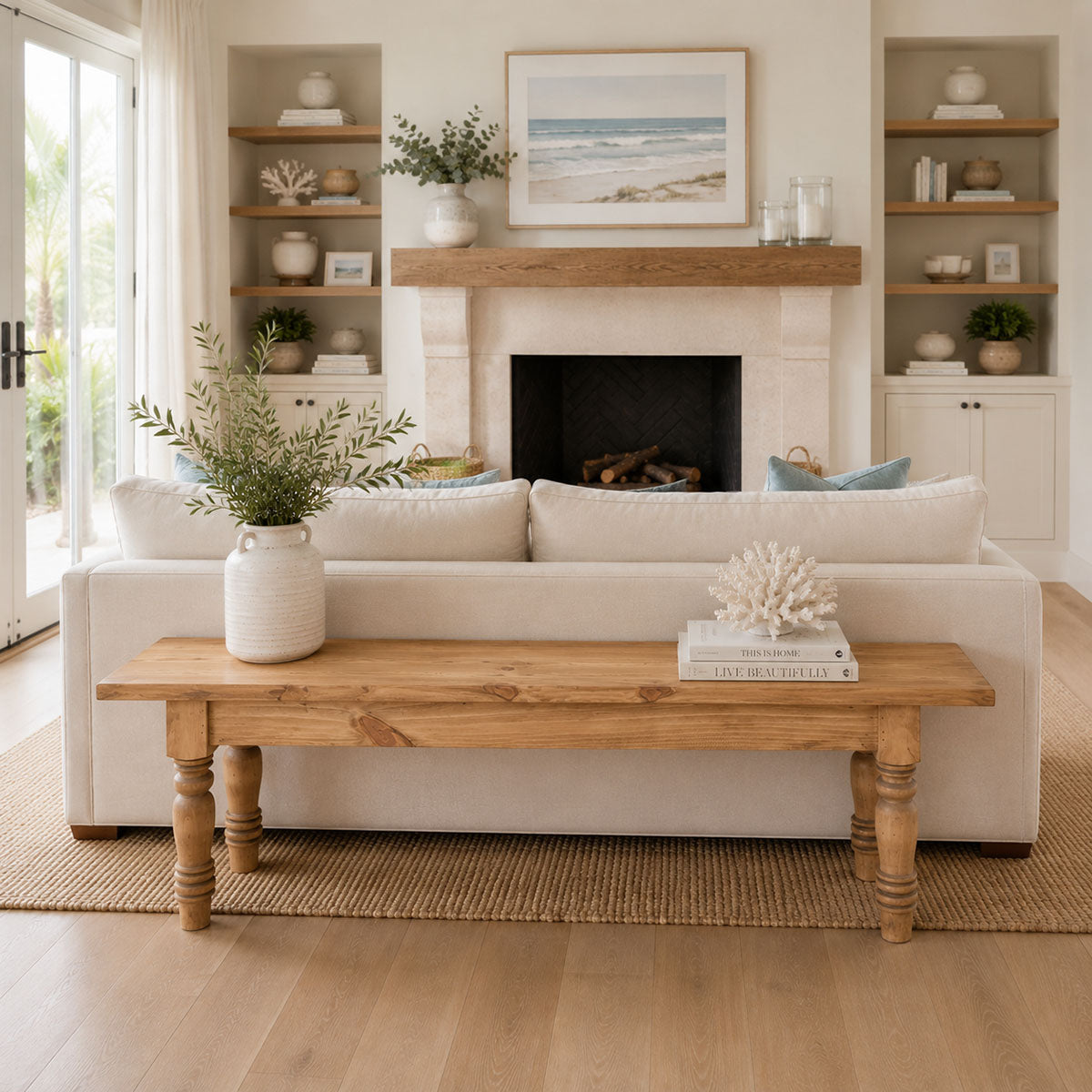 Honey Gathering Bench - 61 Inch