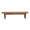 Brown Gathering Bench - 73 Inch