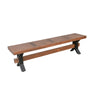 Lakeshore Walnut Bench - 7 Foot