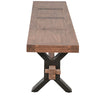 Lakeshore Walnut Bench - 7 Foot