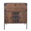 Lakeshore Walnut Wine Cabinet